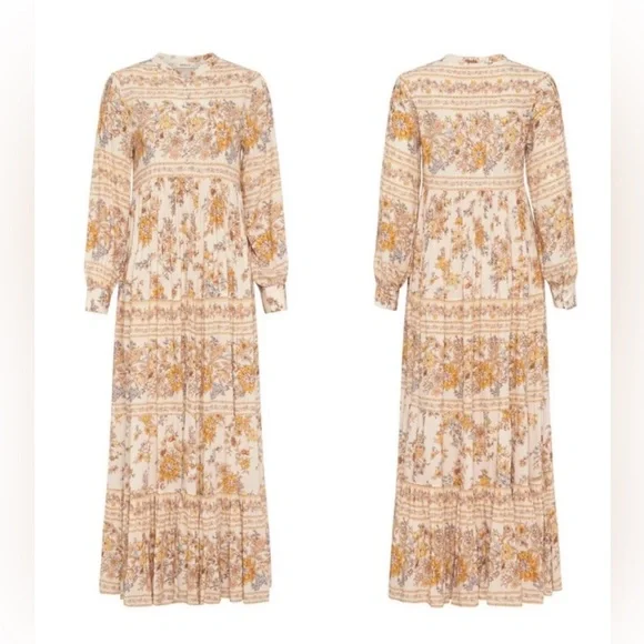 Spell Meadowland Gown XS Button Thru Florals UFT or Size Swap - Picture 13 of 16